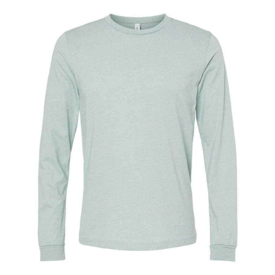 Picture of BELLA + CANVAS Heather CVC Long Sleeve Tee