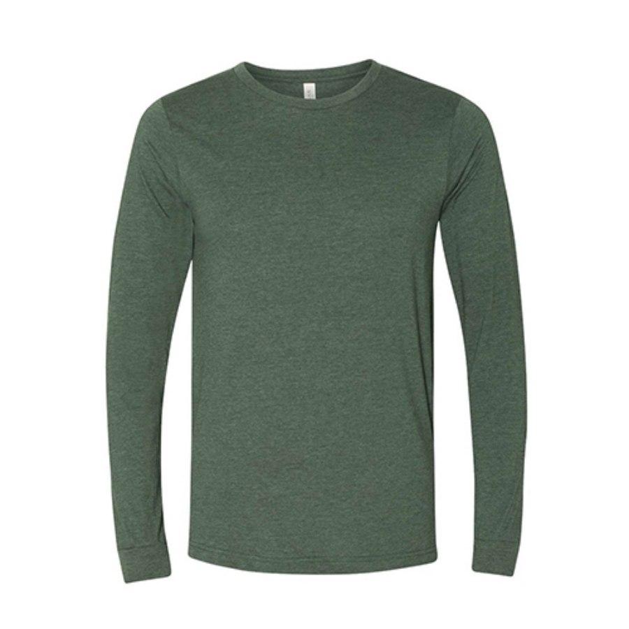 Picture of BELLA + CANVAS Heather CVC Long Sleeve Tee