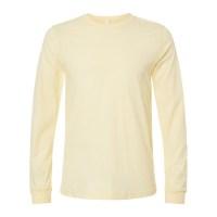 Picture of BELLA + CANVAS Heather CVC Long Sleeve Tee
