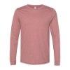 Picture of BELLA + CANVAS Heather CVC Long Sleeve Tee