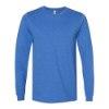 Picture of BELLA + CANVAS Heather CVC Long Sleeve Tee