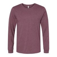 Picture of BELLA + CANVAS Heather CVC Long Sleeve Tee