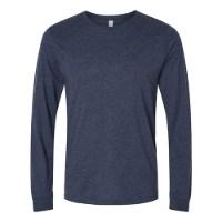 Picture of BELLA + CANVAS Heather CVC Long Sleeve Tee