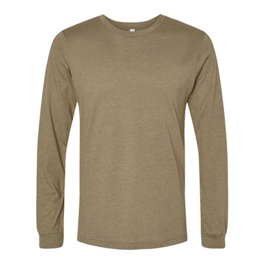 Picture of BELLA + CANVAS Heather CVC Long Sleeve Tee