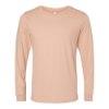 Picture of BELLA + CANVAS Heather CVC Long Sleeve Tee