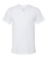 Picture of BELLA + CANVAS Heather CVC V-Neck Tee