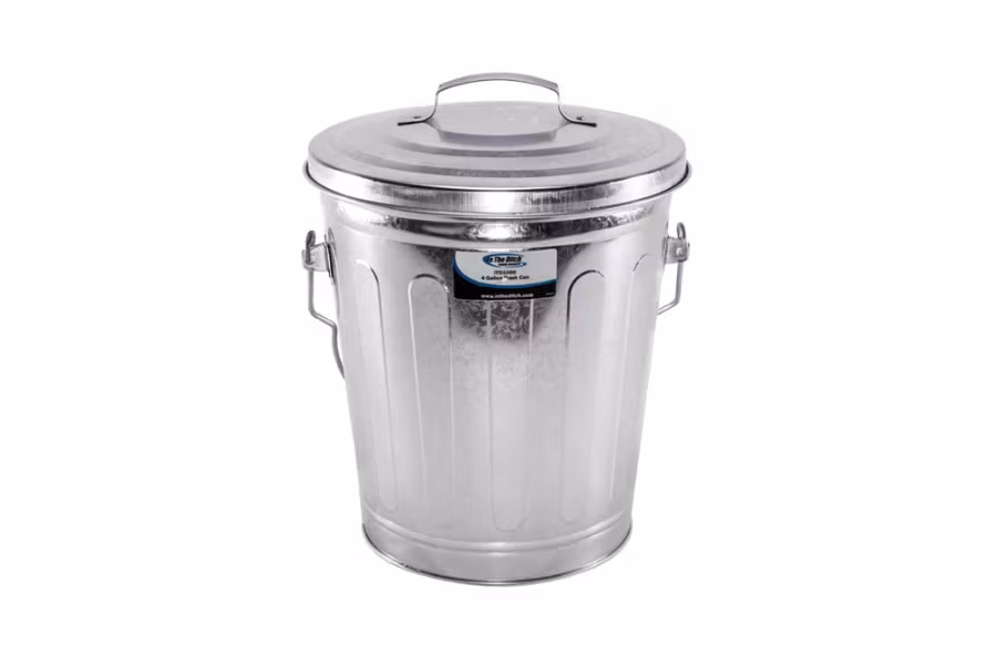 ごみ箱 Human made STEEL TRASH CAN HUMAN MADE STEEL TRASH CAN Galvanized Steel Trash Cans and