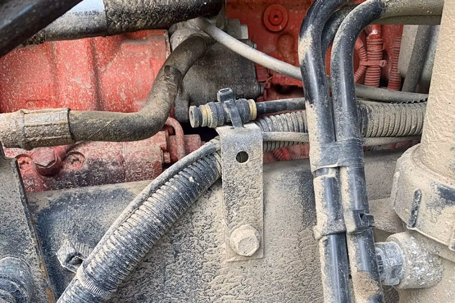 Picture of Push-Lock Air Brake Fitting, Swivel 90 Deg. 1/2x3/8