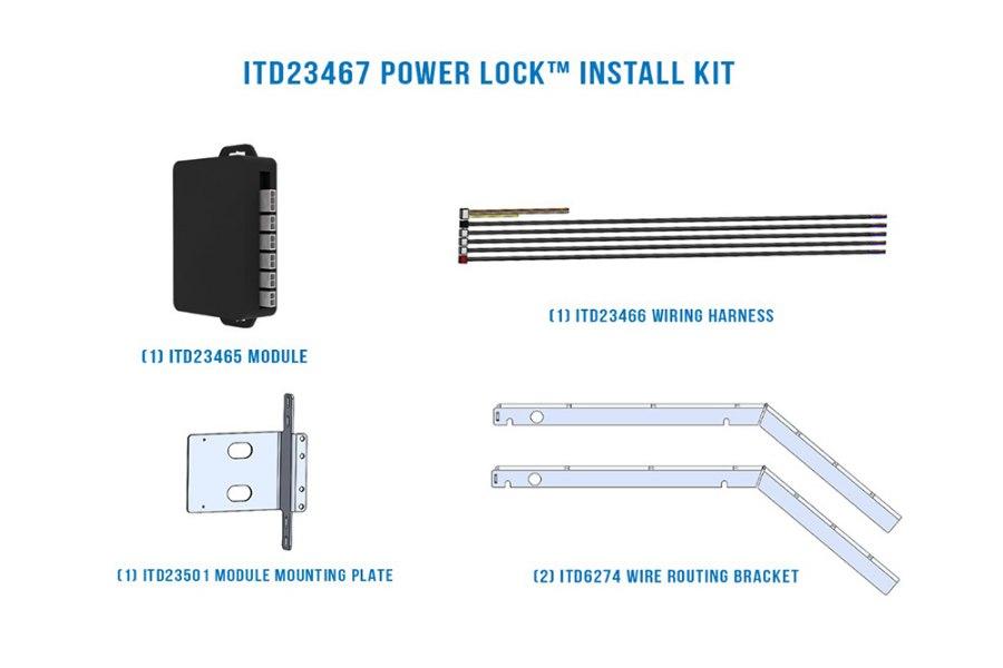 Picture of In The Ditch Power Lock Install Kit