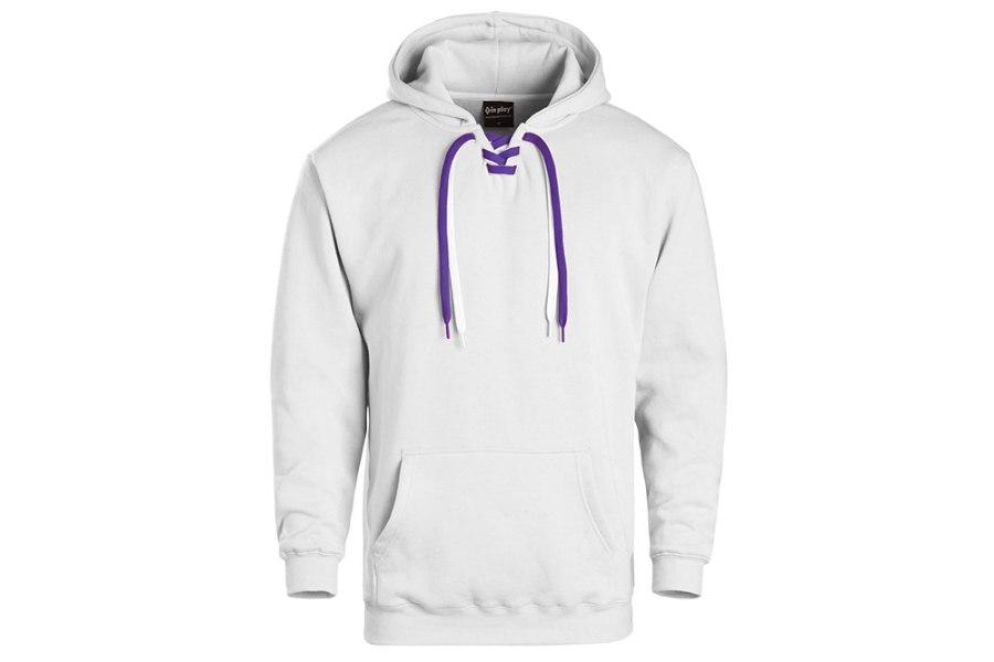 Picture of In Play Adult Lace Up Hooded Sweatshirt