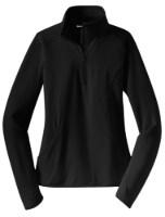 Sport-Tek Ladies Sport-Wick Stretch 1/4-Zip Pullover