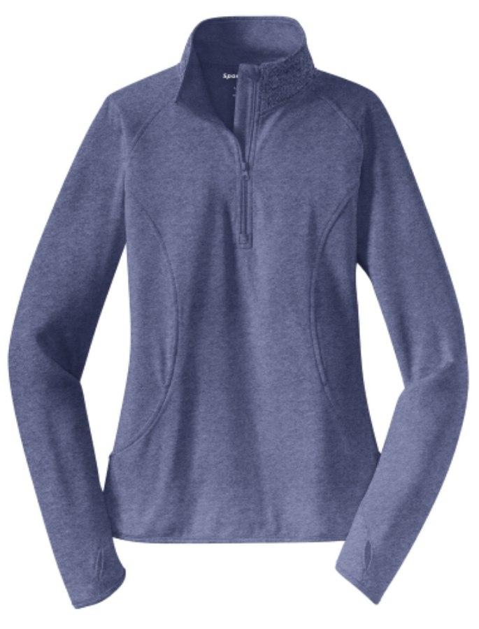Sport-Tek Ladies Sport-Wick Stretch 1/4-Zip Pullover | Zip's
