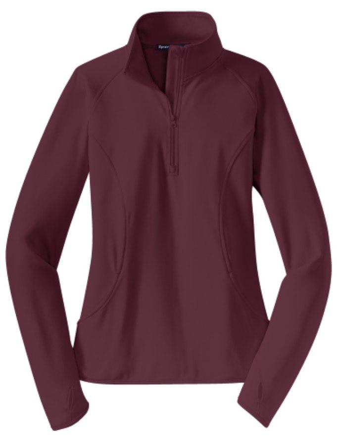 Picture of Sport-Tek Ladies Sport-Wick Stretch 1/4-Zip Pullover