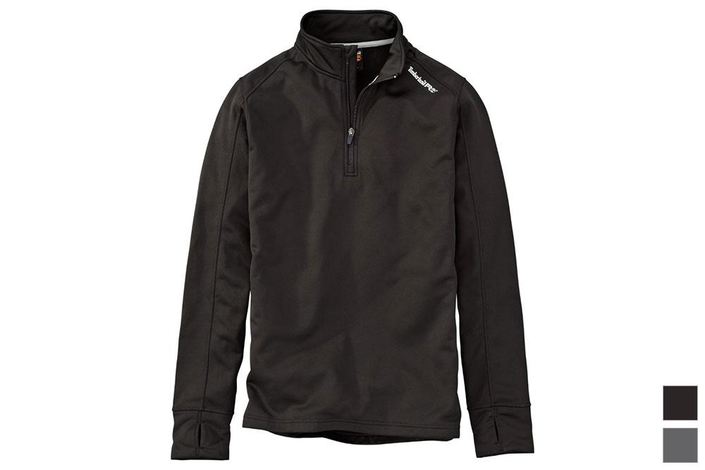 Picture of Timberland Pro Understory 1/4 Fleece Pull-Over Gray or Black