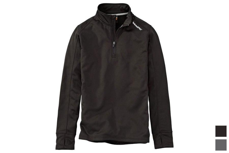 Picture of Timberland Pro Understory 1/4 Fleece Pull-Over Gray or Black