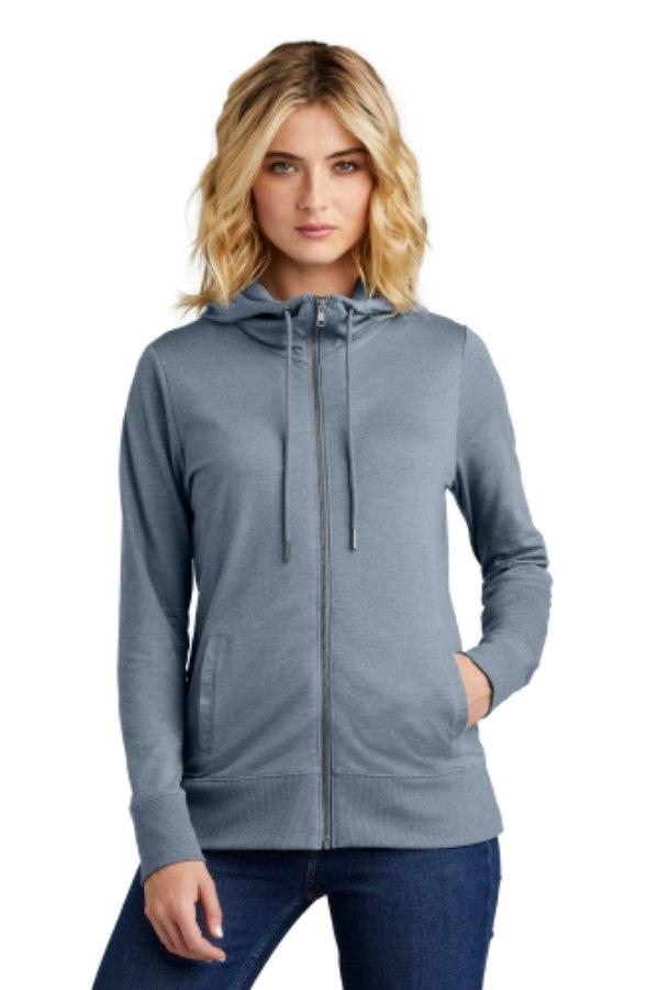 Picture of District Women's Featherweight Full-Zip Hoodie