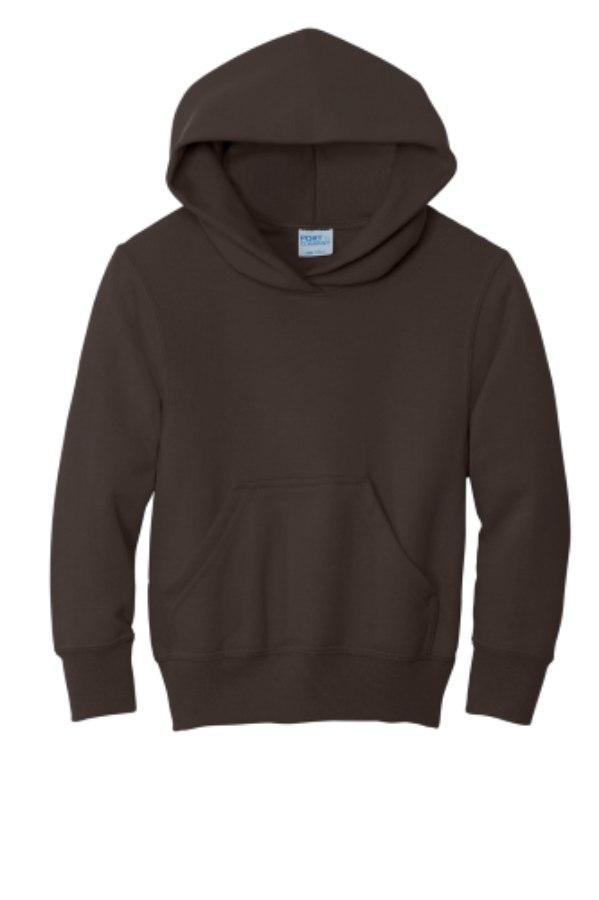 Picture of Port & Company Youth Core Fleece Pullover Hooded Sweatshirt
