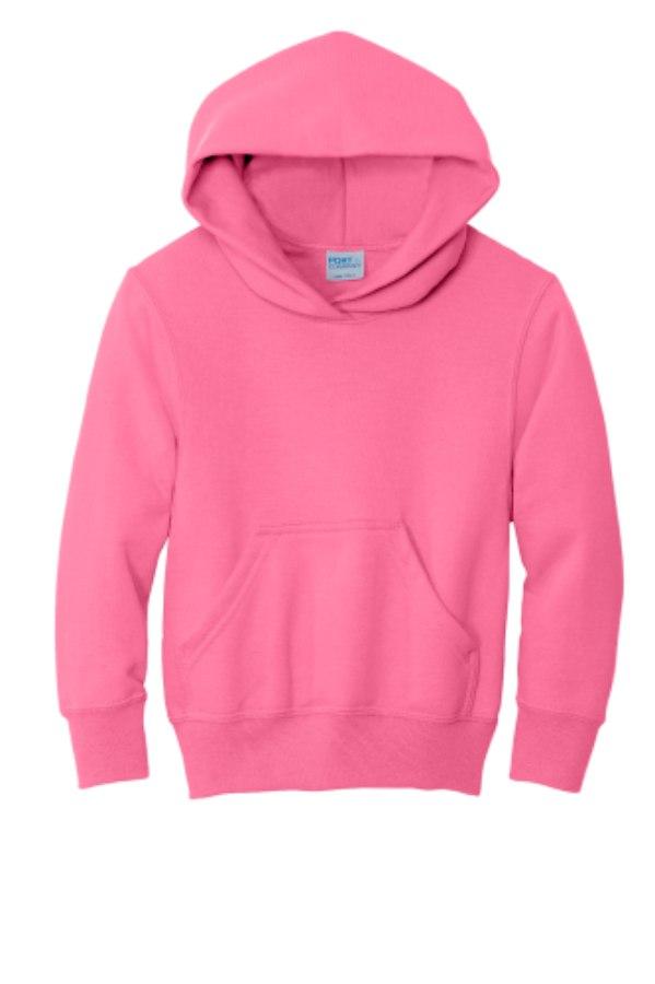 Picture of Port & Company Youth Core Fleece Pullover Hooded Sweatshirt