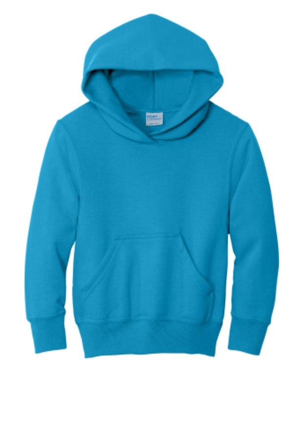 Picture of Port & Company Youth Core Fleece Pullover Hooded Sweatshirt