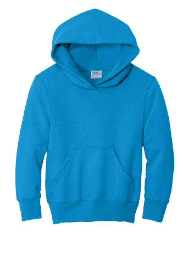 Picture of Port & Company Youth Core Fleece Pullover Hooded Sweatshirt