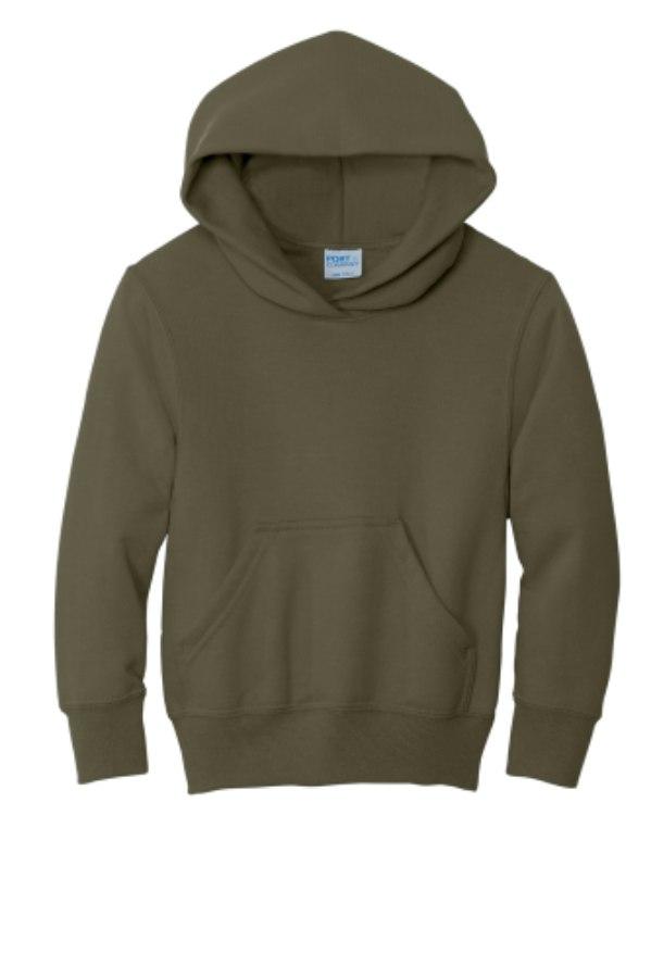 Picture of Port & Company Youth Core Fleece Pullover Hooded Sweatshirt