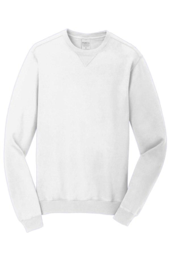 Picture of Port & Company Beach Wash Garment-Dyed Crewneck Sweatshirt