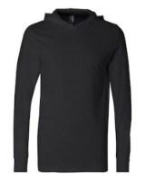 BELLA + CANVAS Jersey Hooded Long Sleeve Tee