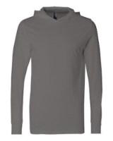 BELLA + CANVAS Jersey Hooded Long Sleeve Tee Additional view