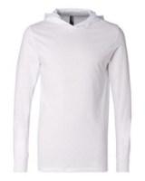 BELLA + CANVAS Jersey Hooded Long Sleeve Tee Additional Angle