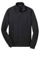 Port Authority Slub Fleece 1/4-Zip Pullover