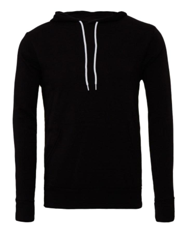BELLA + CANVAS Sponge Fleece Hoodie Perspective View