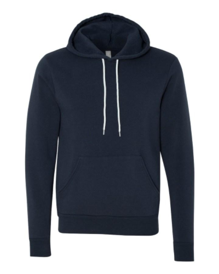 BELLA + CANVAS Sponge Fleece Hoodie Feature Close-up