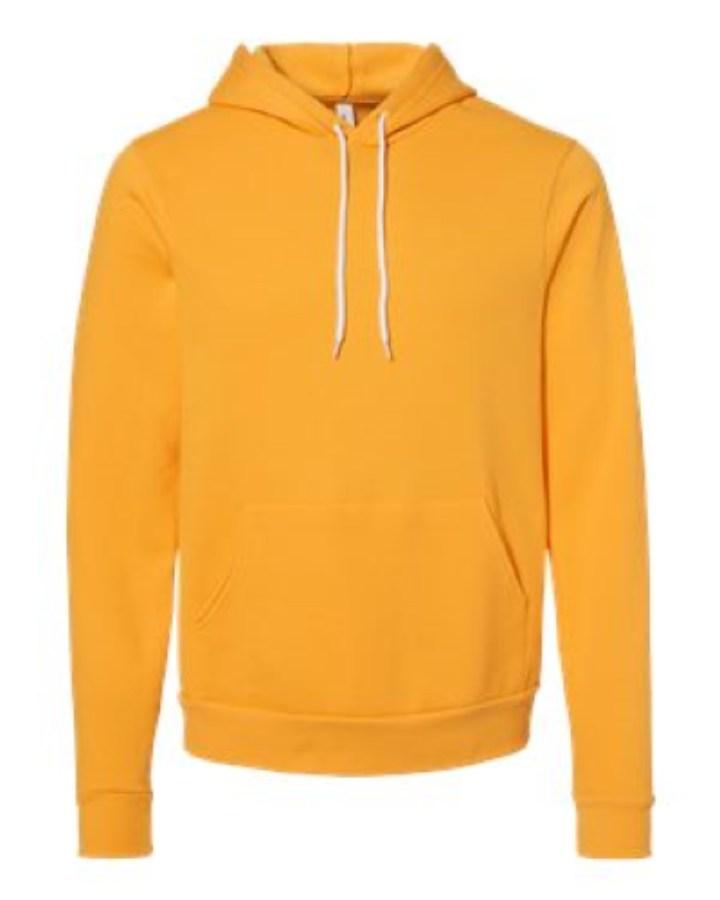 BELLA + CANVAS Sponge Fleece Hoodie Feature Close-up