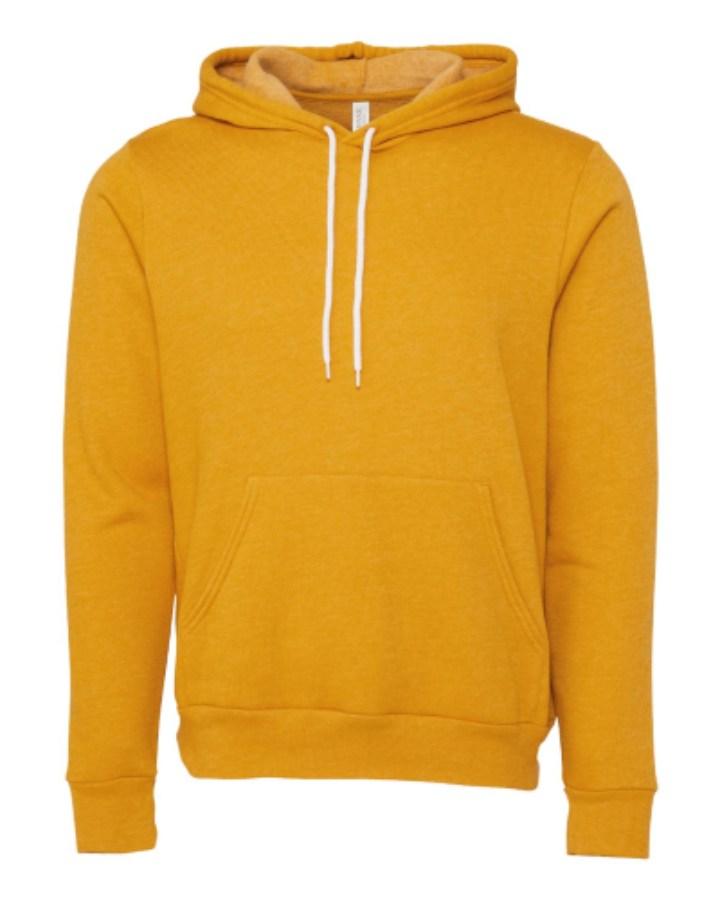 BELLA + CANVAS Sponge Fleece Hoodie Additional Angle