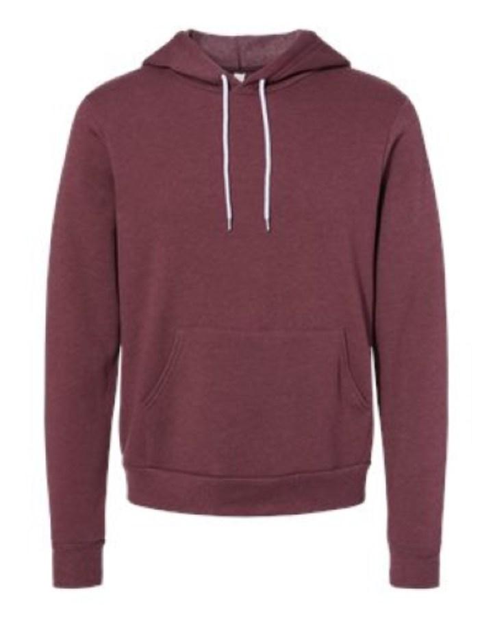 BELLA + CANVAS Sponge Fleece Hoodie Alternate View