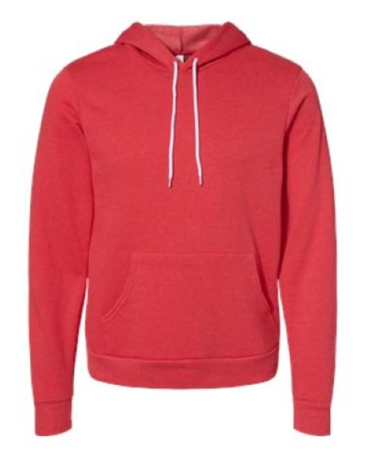 BELLA + CANVAS Sponge Fleece Hoodie Additional Angle