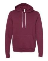 BELLA + CANVAS Sponge Fleece Hoodie Feature Close-up