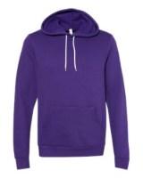 BELLA + CANVAS Sponge Fleece Hoodie Close Up Detail