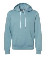 BELLA + CANVAS Sponge Fleece Hoodie Close Up Detail