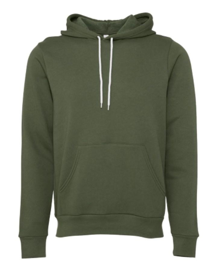 BELLA + CANVAS Sponge Fleece Hoodie Additional Angle