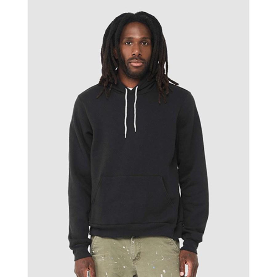 BELLA + CANVAS Sponge Fleece Hoodie Perspective View