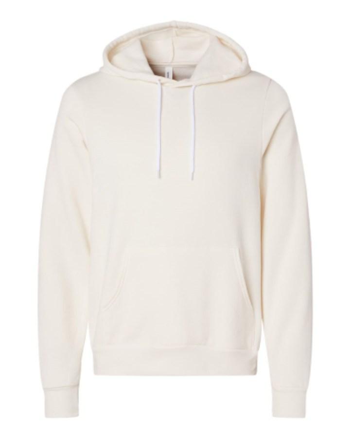 BELLA + CANVAS Sponge Fleece Hoodie Perspective View