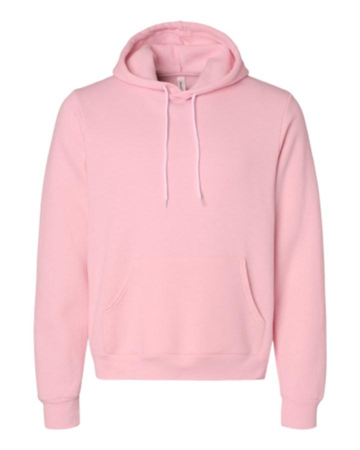 BELLA + CANVAS Sponge Fleece Hoodie Feature Close-up