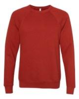 Picture of BELLA + CANVAS Sponge Fleece Raglan Crewneck Sweatshirt