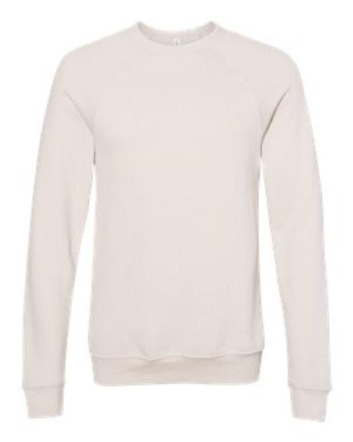 Picture of BELLA + CANVAS Sponge Fleece Raglan Crewneck Sweatshirt
