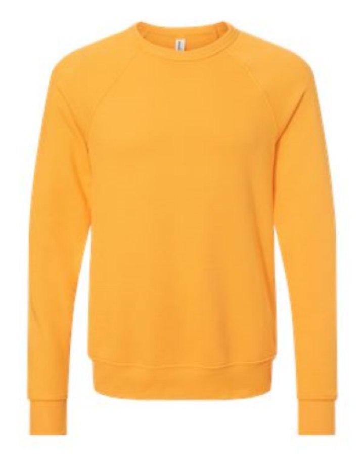 Picture of BELLA + CANVAS Sponge Fleece Raglan Crewneck Sweatshirt