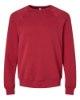 Picture of BELLA + CANVAS Sponge Fleece Raglan Crewneck Sweatshirt