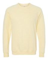 BELLA + CANVAS Sponge Fleece Raglan Crewneck Sweatshirt Additional Angle