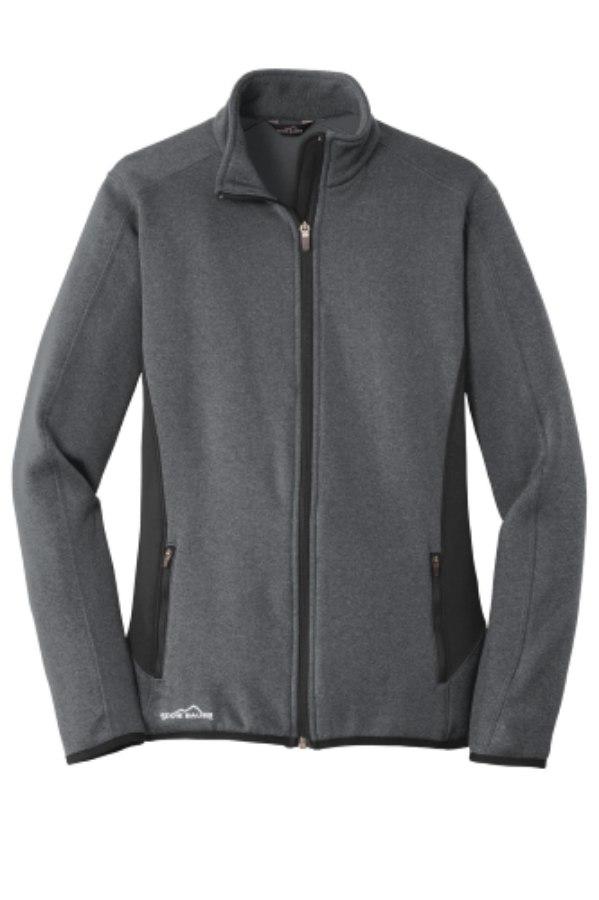 Picture of Eddie Bauer Ladies Full-Zip Heather Stretch Fleece Jacket