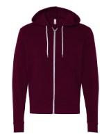 BELLA + CANVAS Sponge Fleece Full-Zip Hoodie Alternate View
